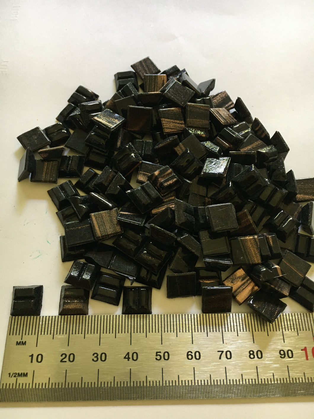 Very Small Glass Mosaic Tiles E801-9