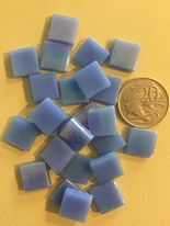 Jade Mosaic Tiles Iridised Blue HK17093