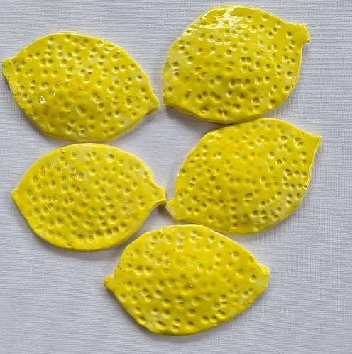 Clay Lemons Yellow- $4.50 each